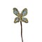 Jeweled Butterly Stem - Final sale / Non-returnable and Non-refundable